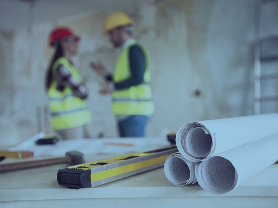 woman harassed on construction site